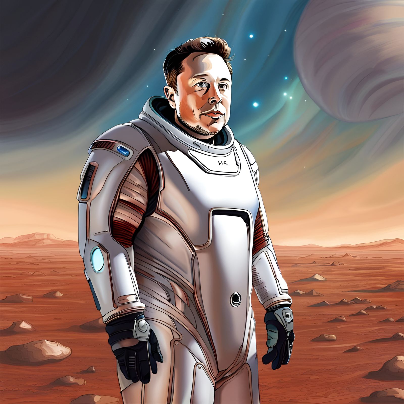 First Man on Mars