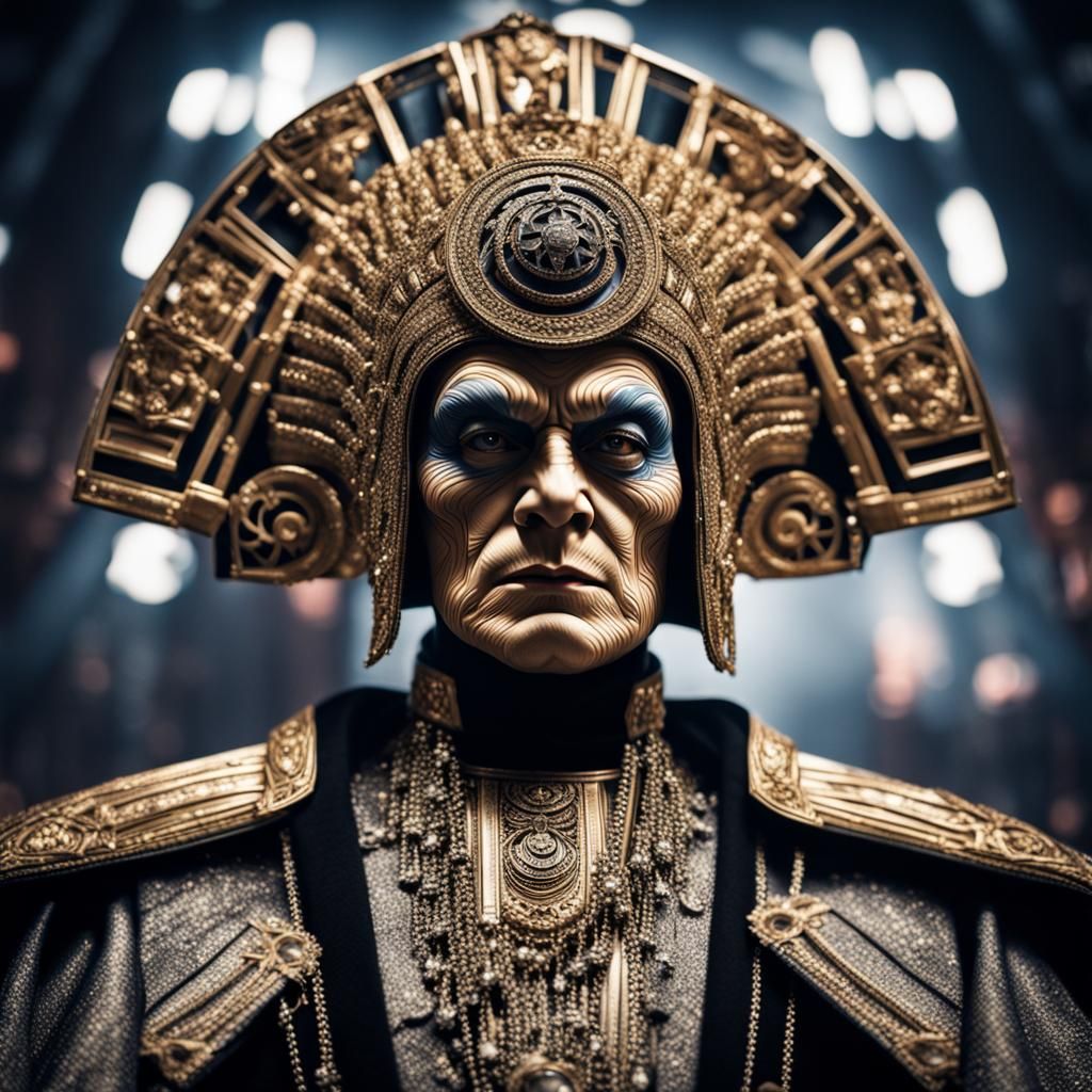 Star Wars Emperor as Drag Queen in HDR