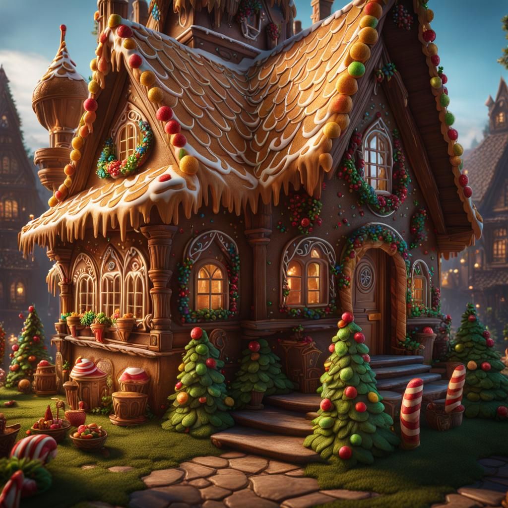 Gingerbread house