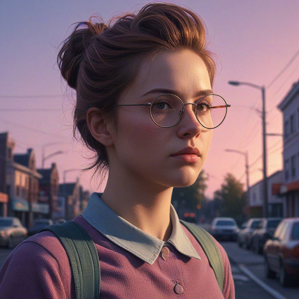 Hyperrealistic British Woman with Soft Features and Earthy T...