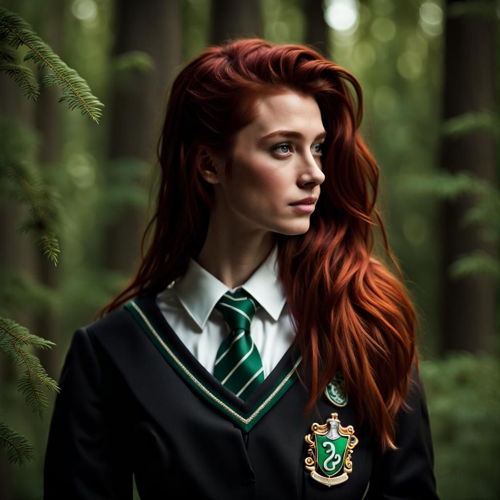 Slytherin Red Head