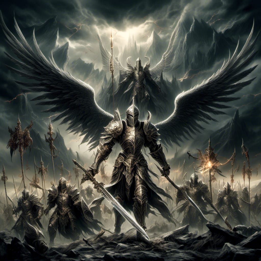 Angels vs Demons: Epic Dark Fantasy Battle