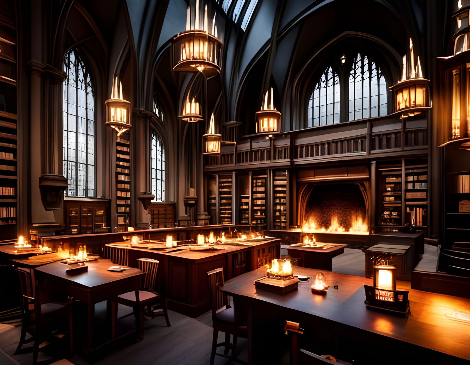 Classroom at Hogwarts