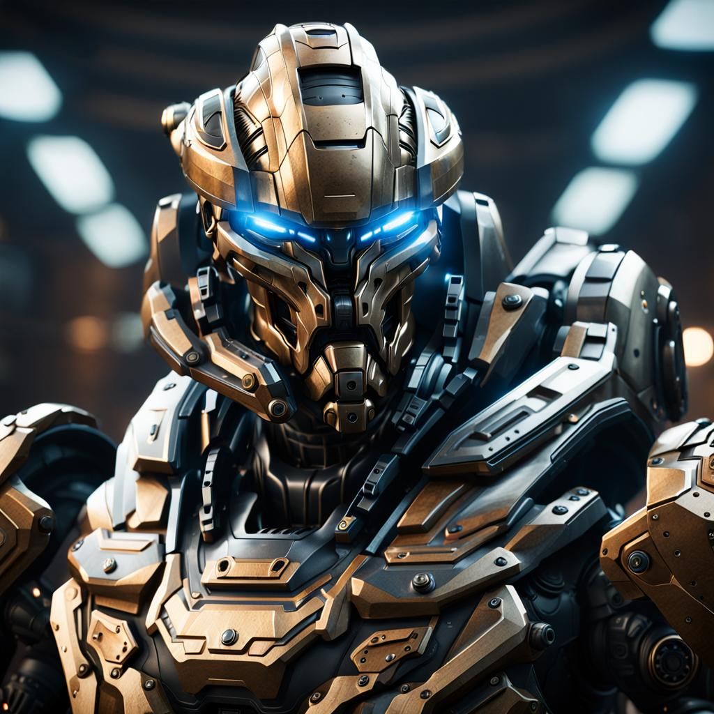 Colossal Extraterrestrial Assault Armour Mecha Portrait