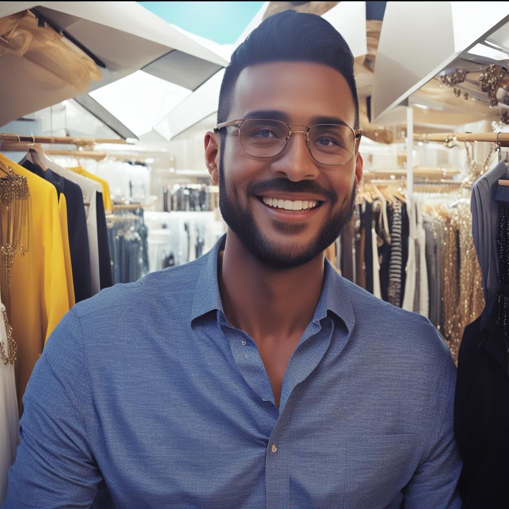 E-commerce Pinterest Cover: Tech and Luxury