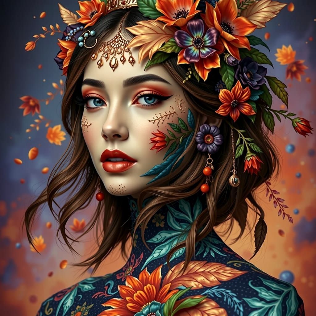 Psychedelic Garden of Cosmic Mystery