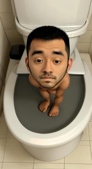 Skibidi Toilets Meet Ryan's World: An AI Mashup