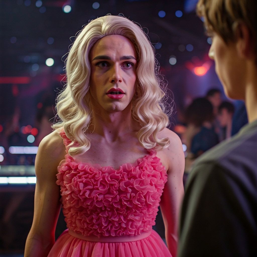 Worried Crossdresser Approached in Discotheque