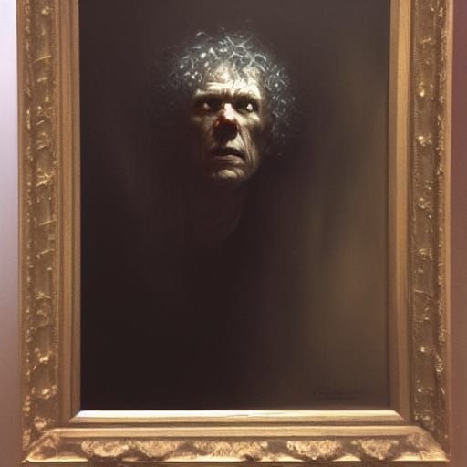 Plague Doctor in Horror Art Style