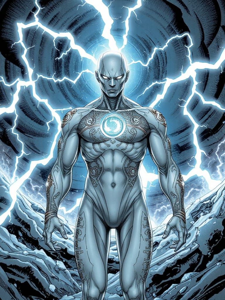 The Nexus Comic Cover Art in Cosmic Storm