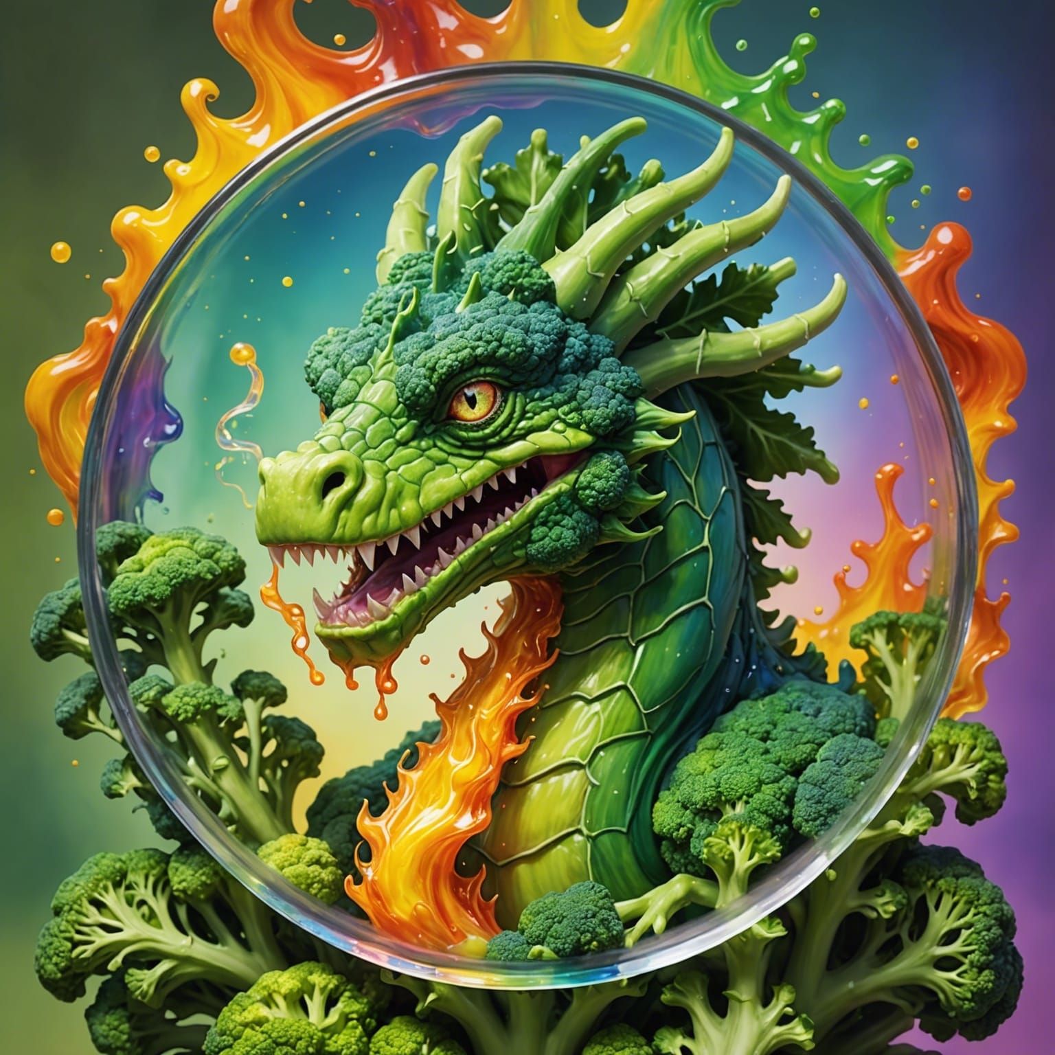 broccoli dragon