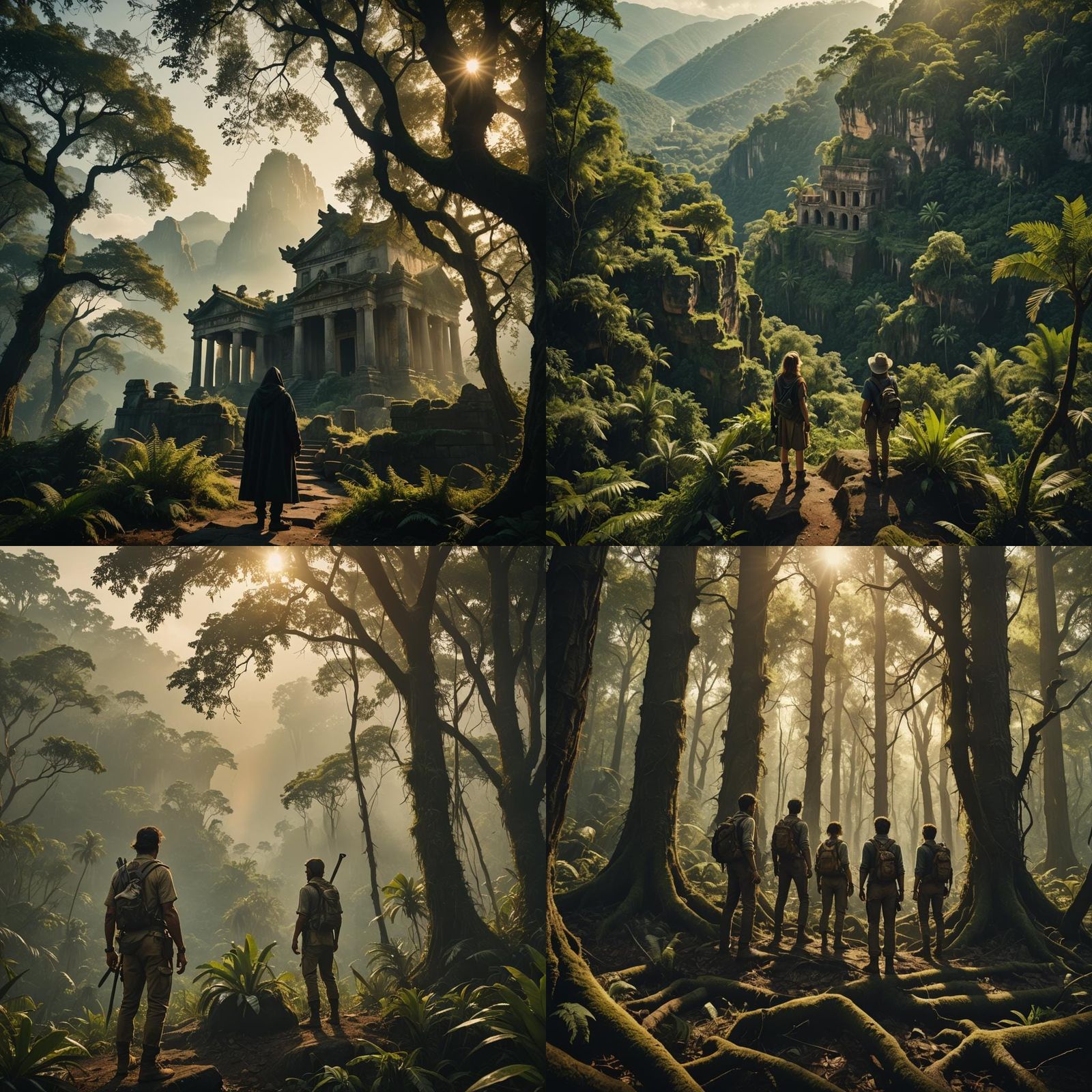 Cinematic Unexplored Land of Mystery and Danger