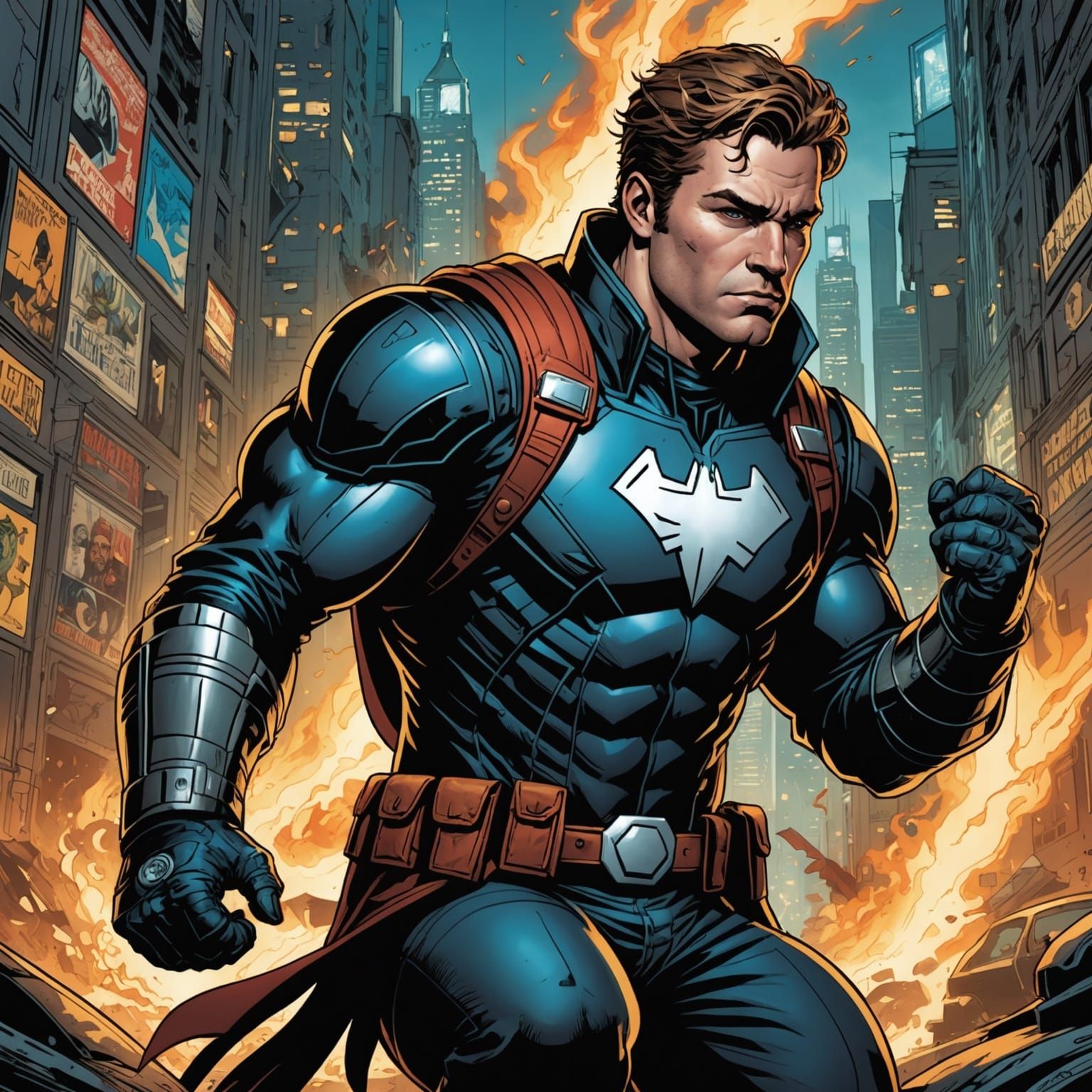 Joel Miller in Comic Book Style