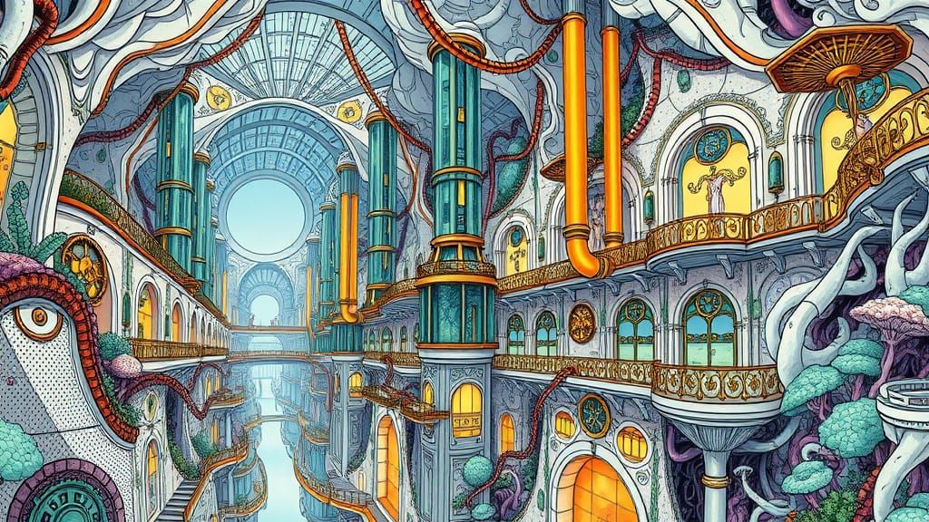 Subterranean megalopolis