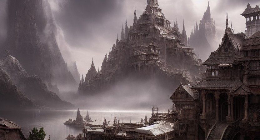 Epic Cinematic Digital Matte Painting