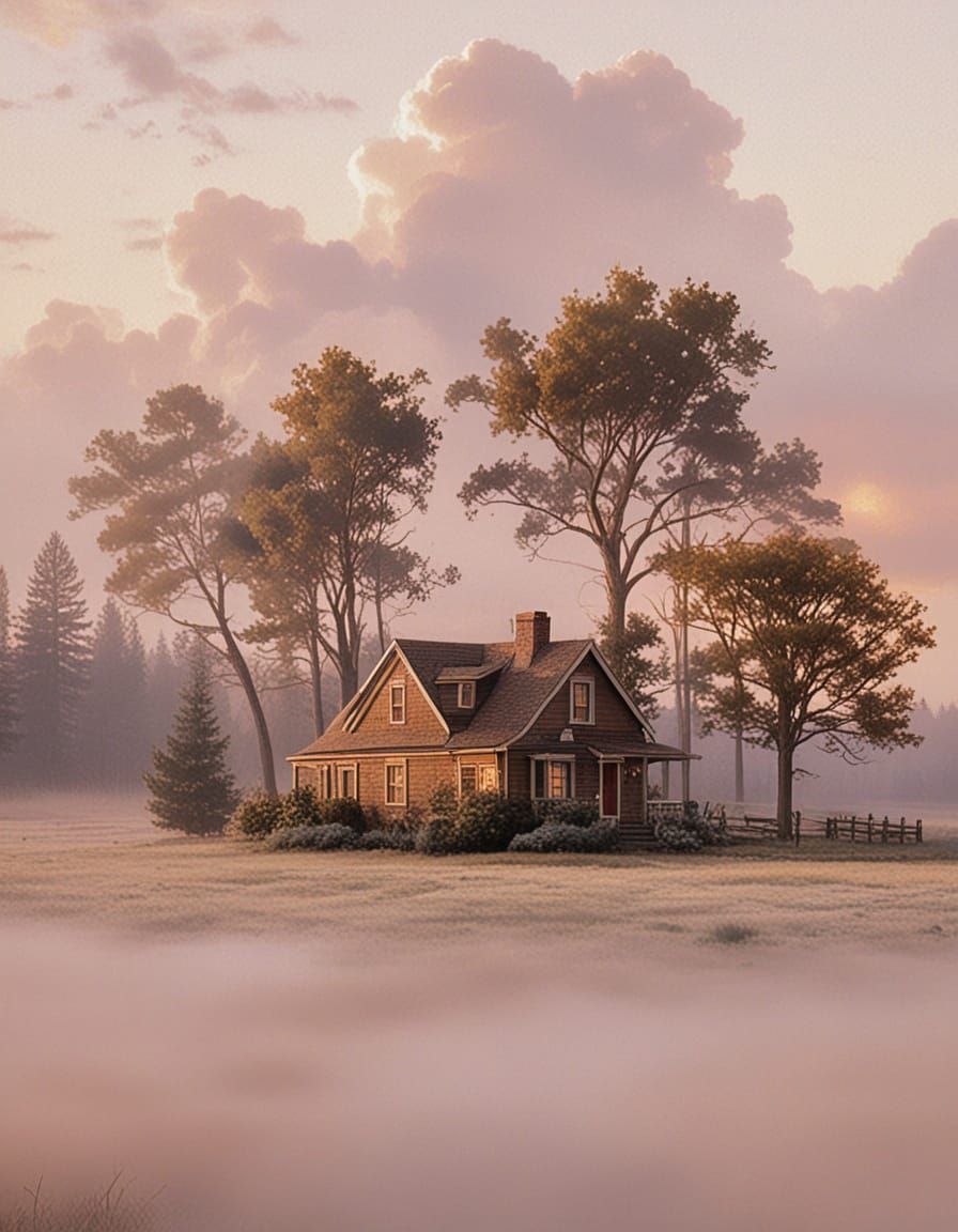 Golden Hour Masterpiece: Divine Light Breaking Through