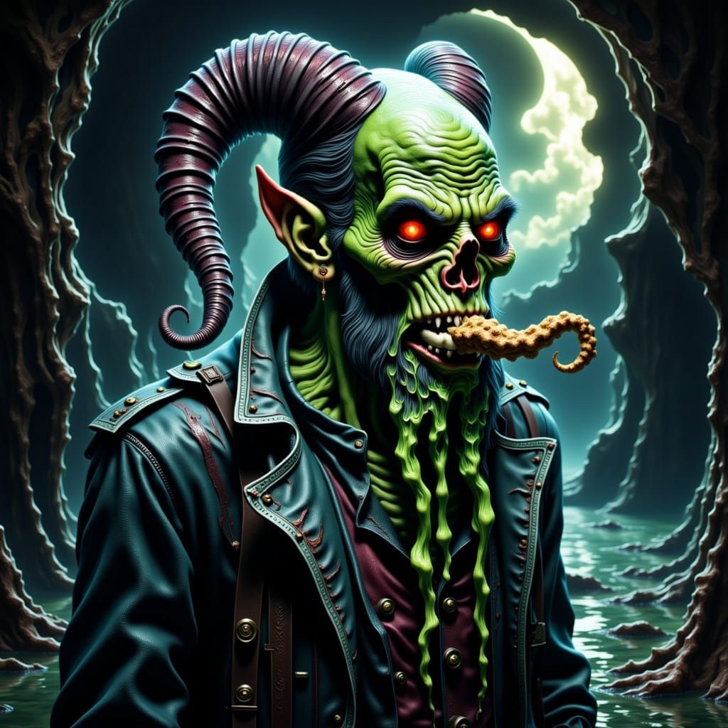 Dark Gnome Demon from the Depths of Hell