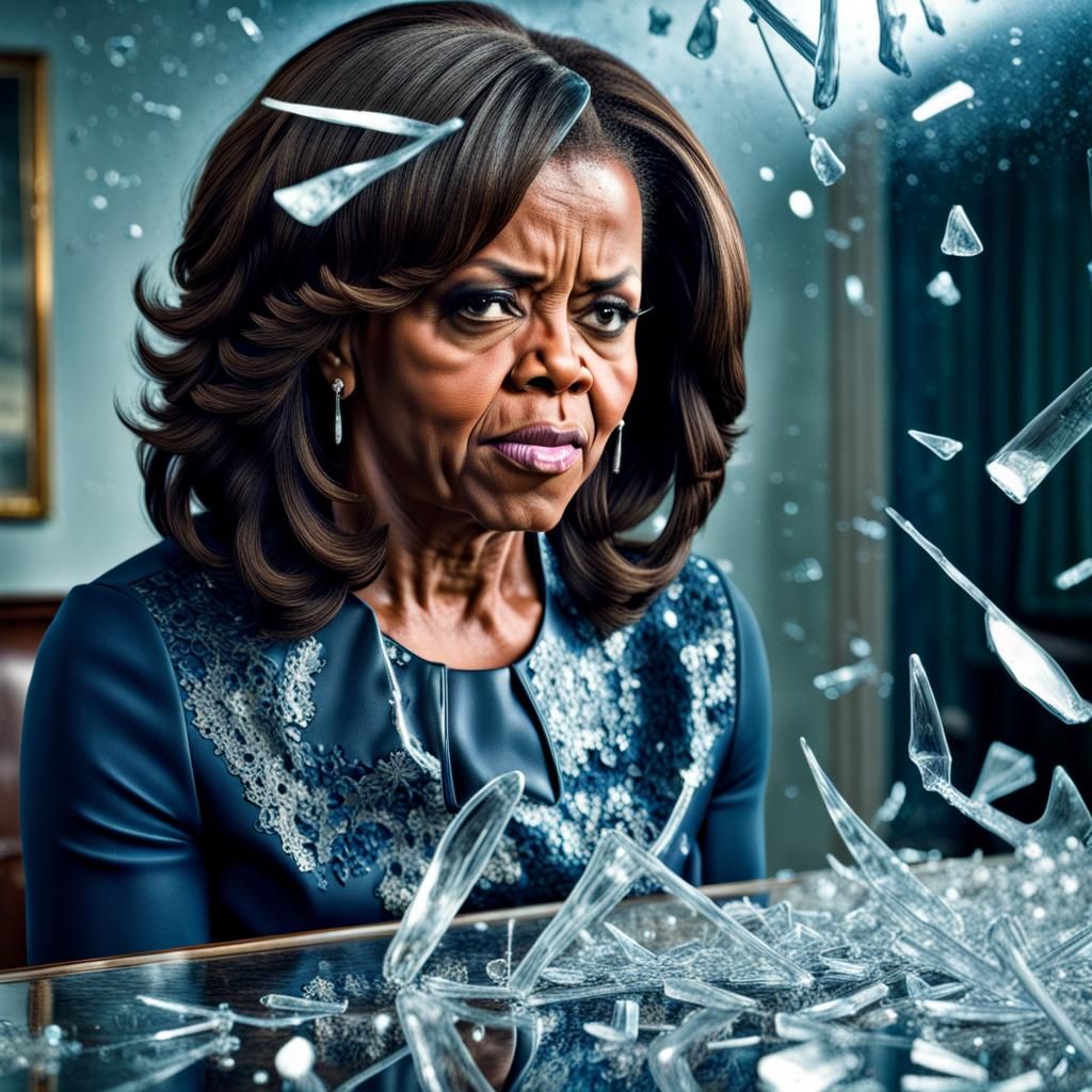 Hyperrealistic Broken Glass in High Definition