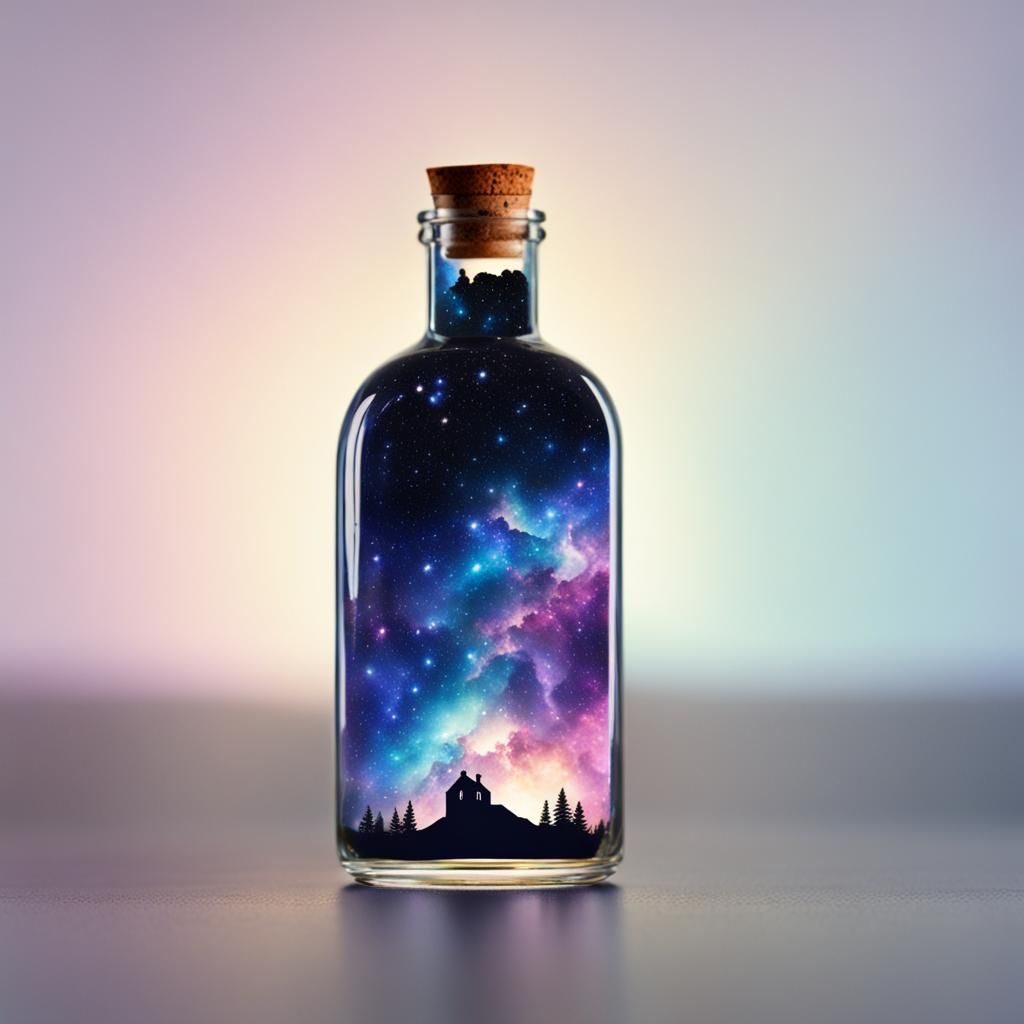 Galaxy in a Bottle: A Miniature Universe
