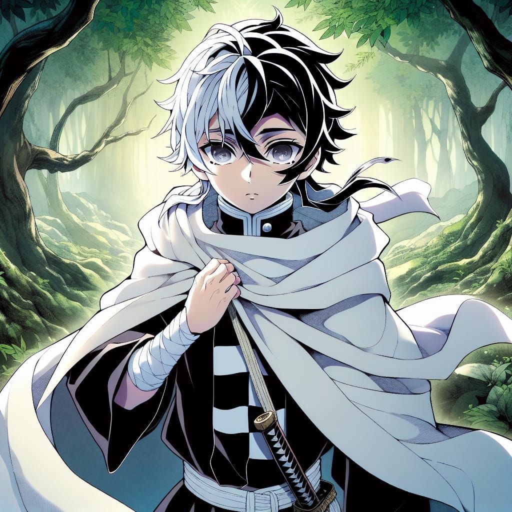Young swordsman