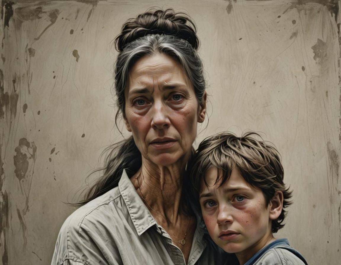 Sadness - Mother & Son