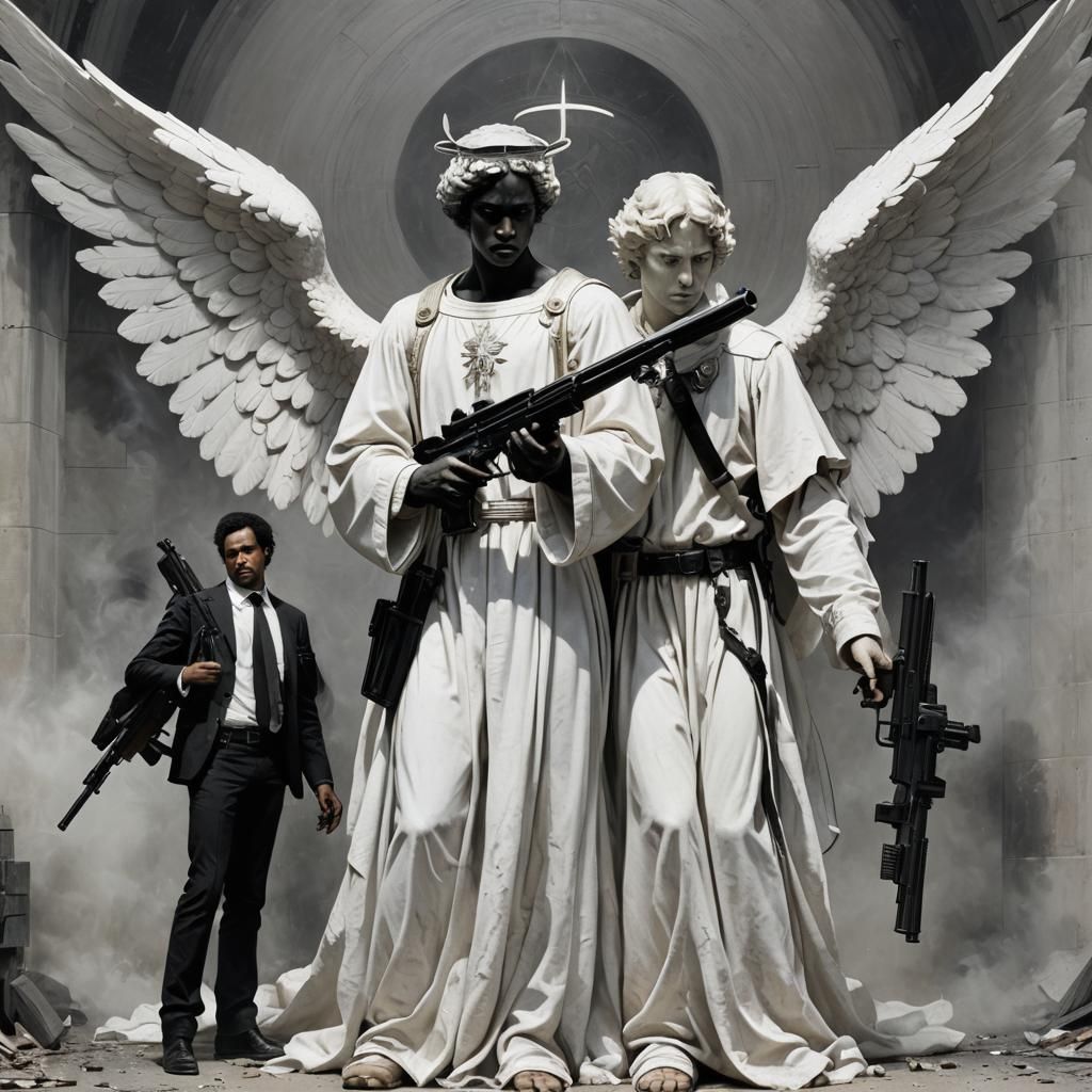 Angels and Man in Desperate Standoff