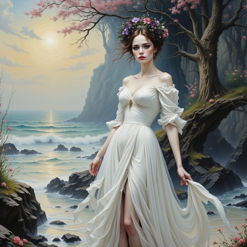 Whiter Shade of Pale Abstract Art