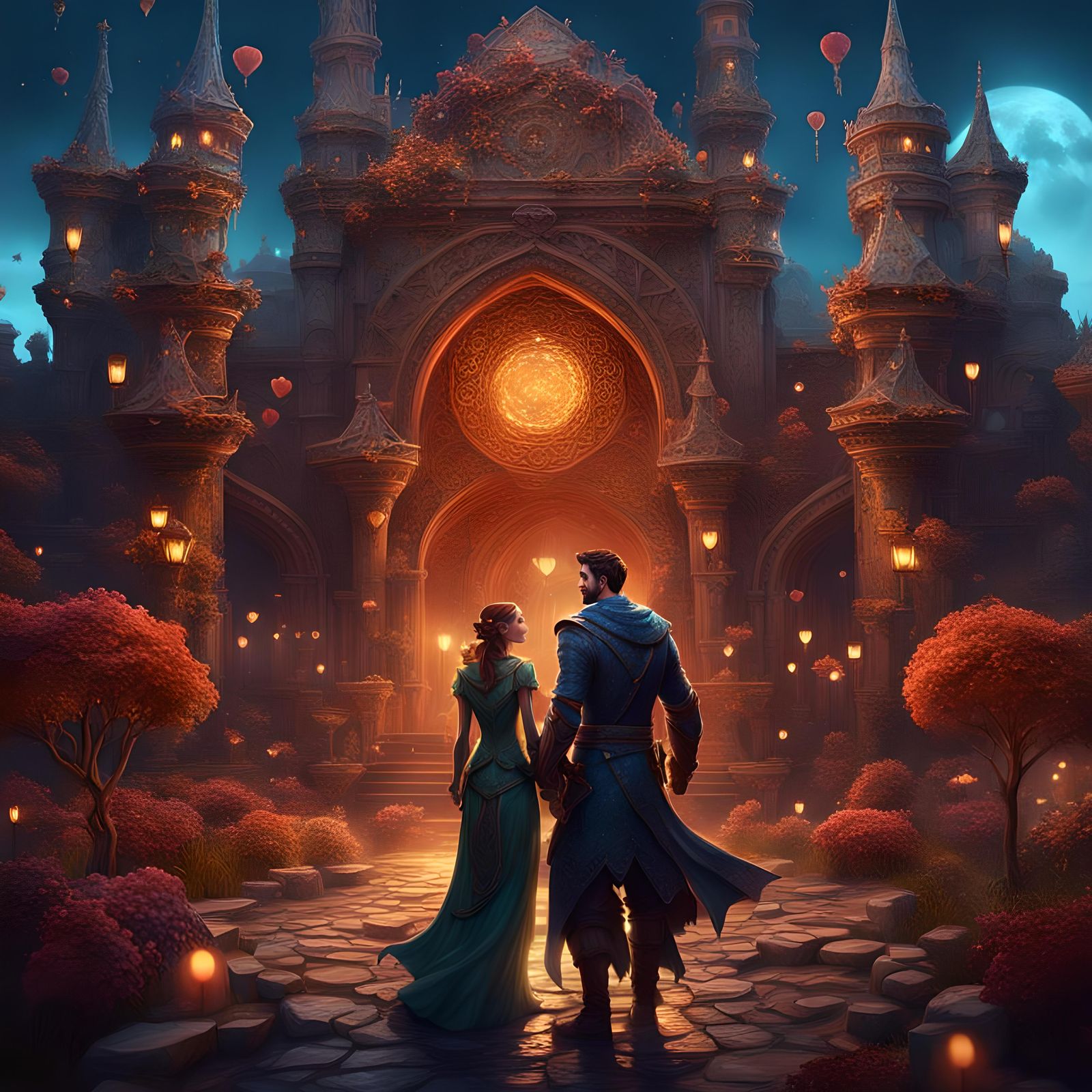 Renaissance Online Dating Website Splash Page