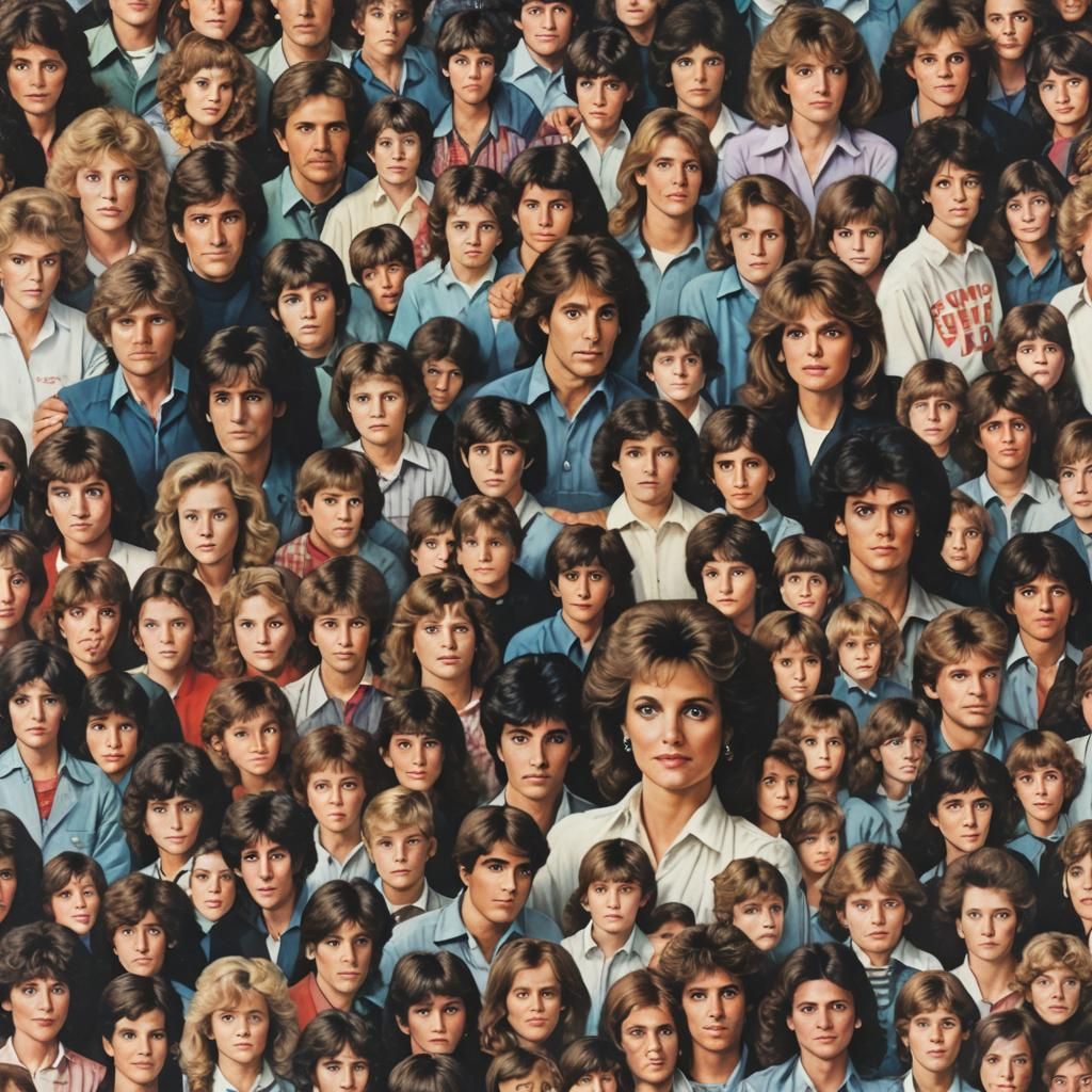 Evoking 1980s Innocence with AI