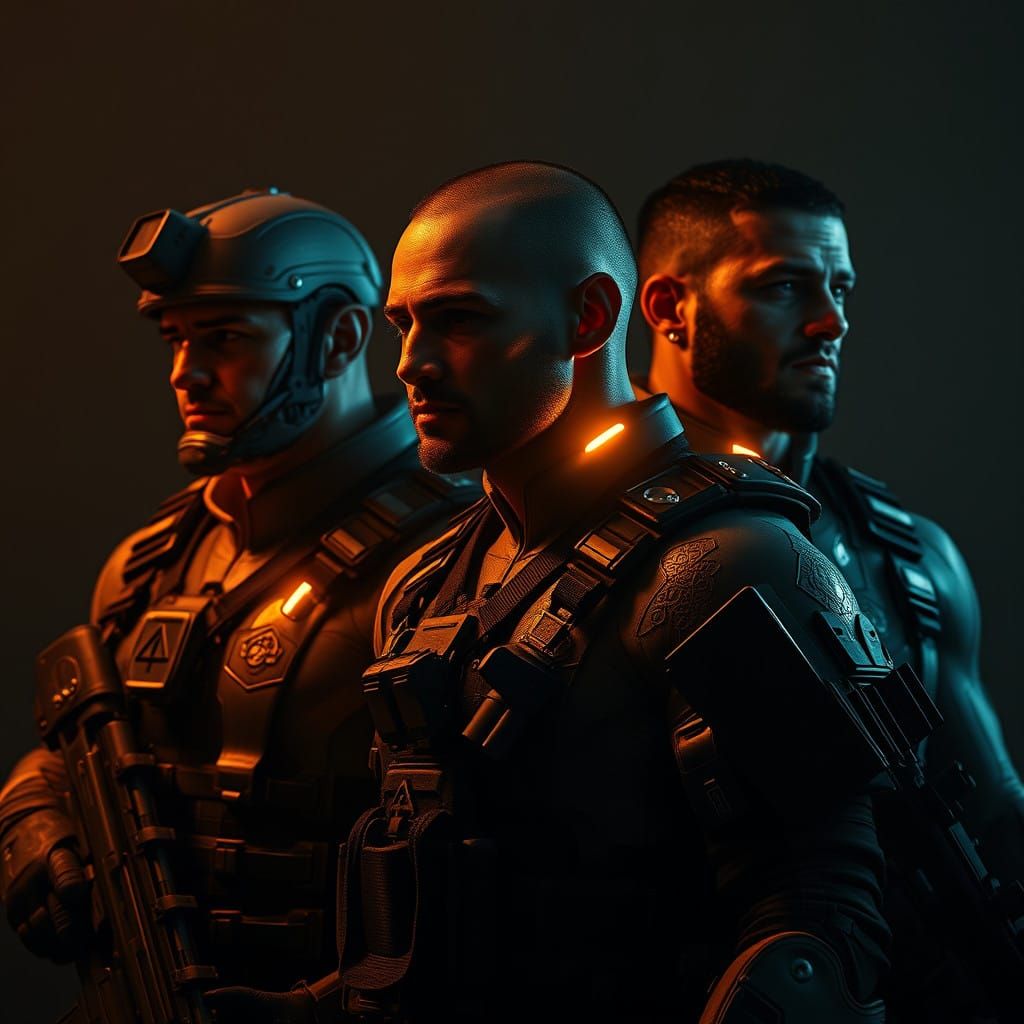 Hyperrealistic Operatives Radiate Ancient Power