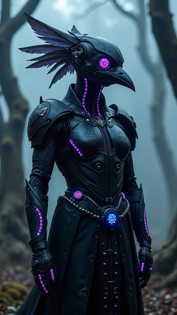 Ravman? Like raven and human combined? Idk thanks for readin...