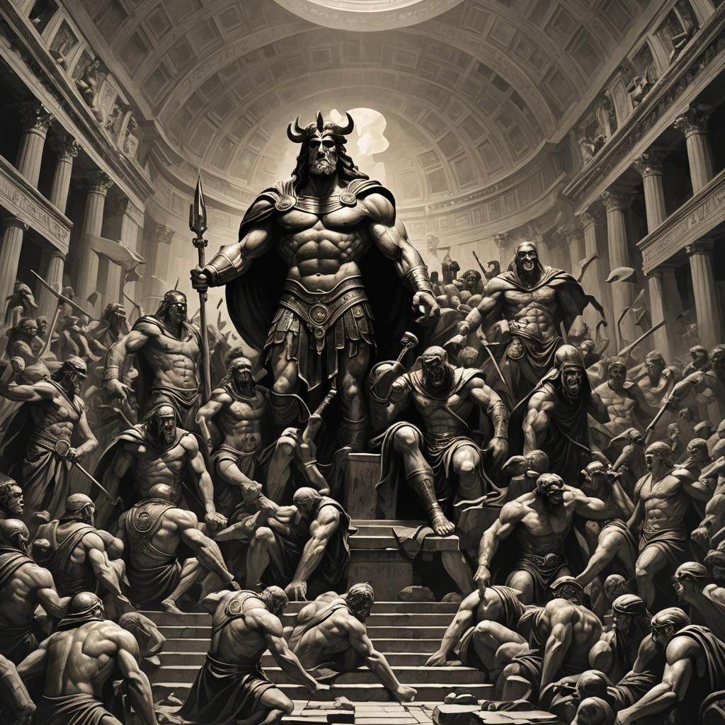 Sinister Pantheon of Greek Gods