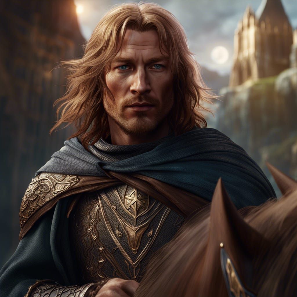 Faramir Matte Painting in Unreal Engine 5