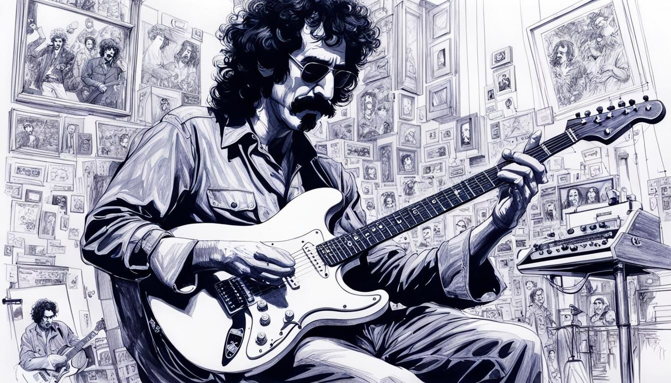 Sketch Frank Zappa