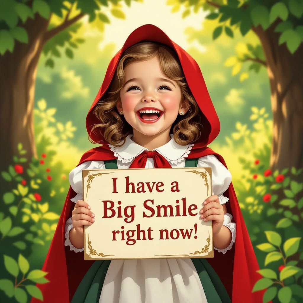 Little Red Riding Hood's Joyful Forest