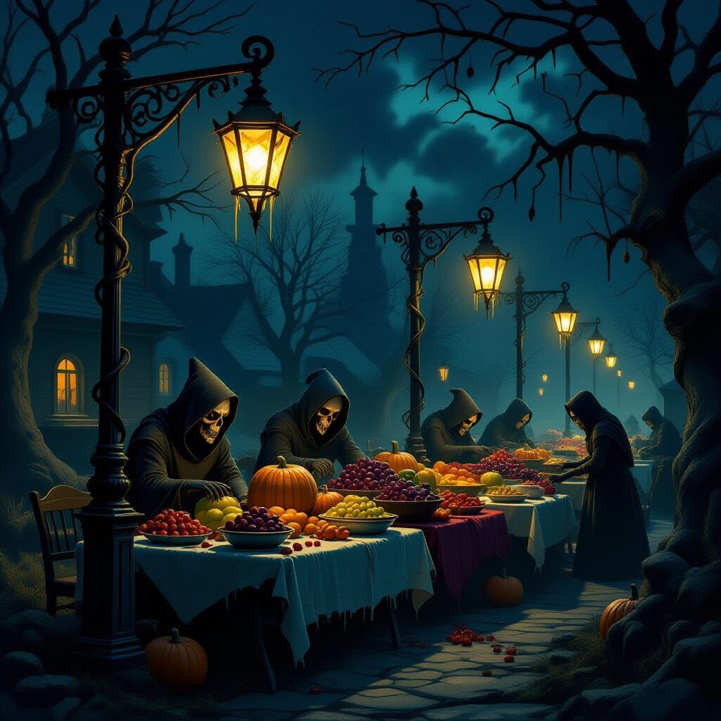 Diabolical Harvest Festival with Grotesque Fruits