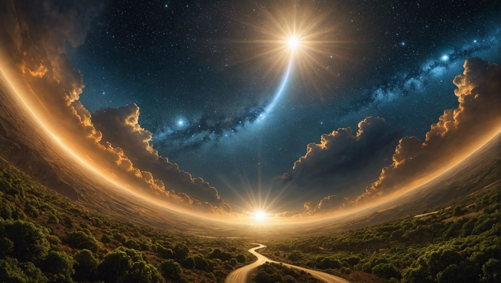 Biblical Lights in the Firmament of Heaven