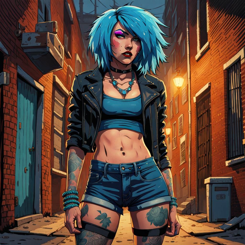 Punk Woman I