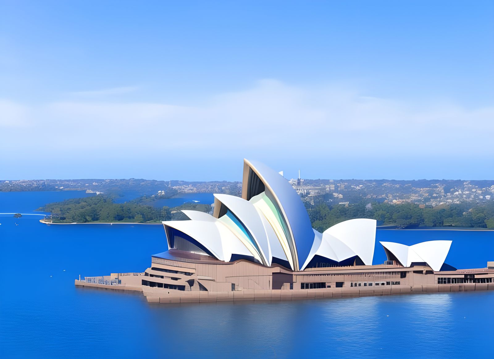 Sydney Opera House: Hyperdetailed Splash Art