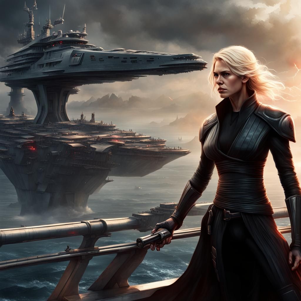 Epic Sith Lord Battle Strategy on Cruiser Bridge