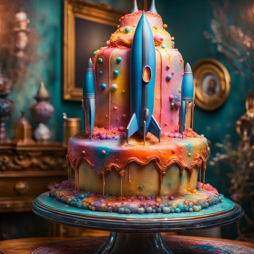 Rocket Cake