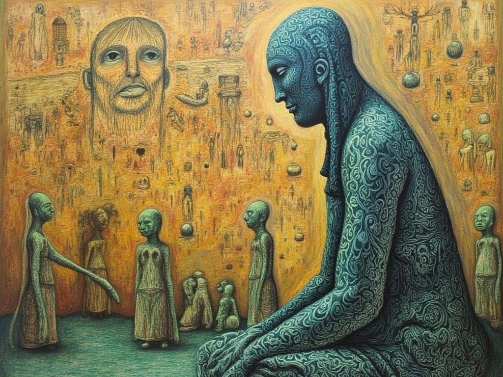 Mysterious Figure in Cyberpunk Noir Setting