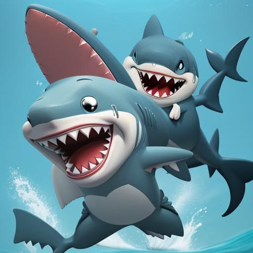 Cartoon Shark