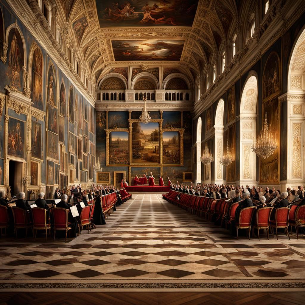 Renaissance Court Concert for Harpsichord and Orchestra