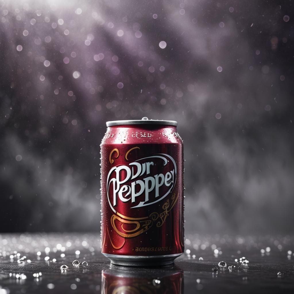 Cinematic Dr. Pepper Can Product Photography