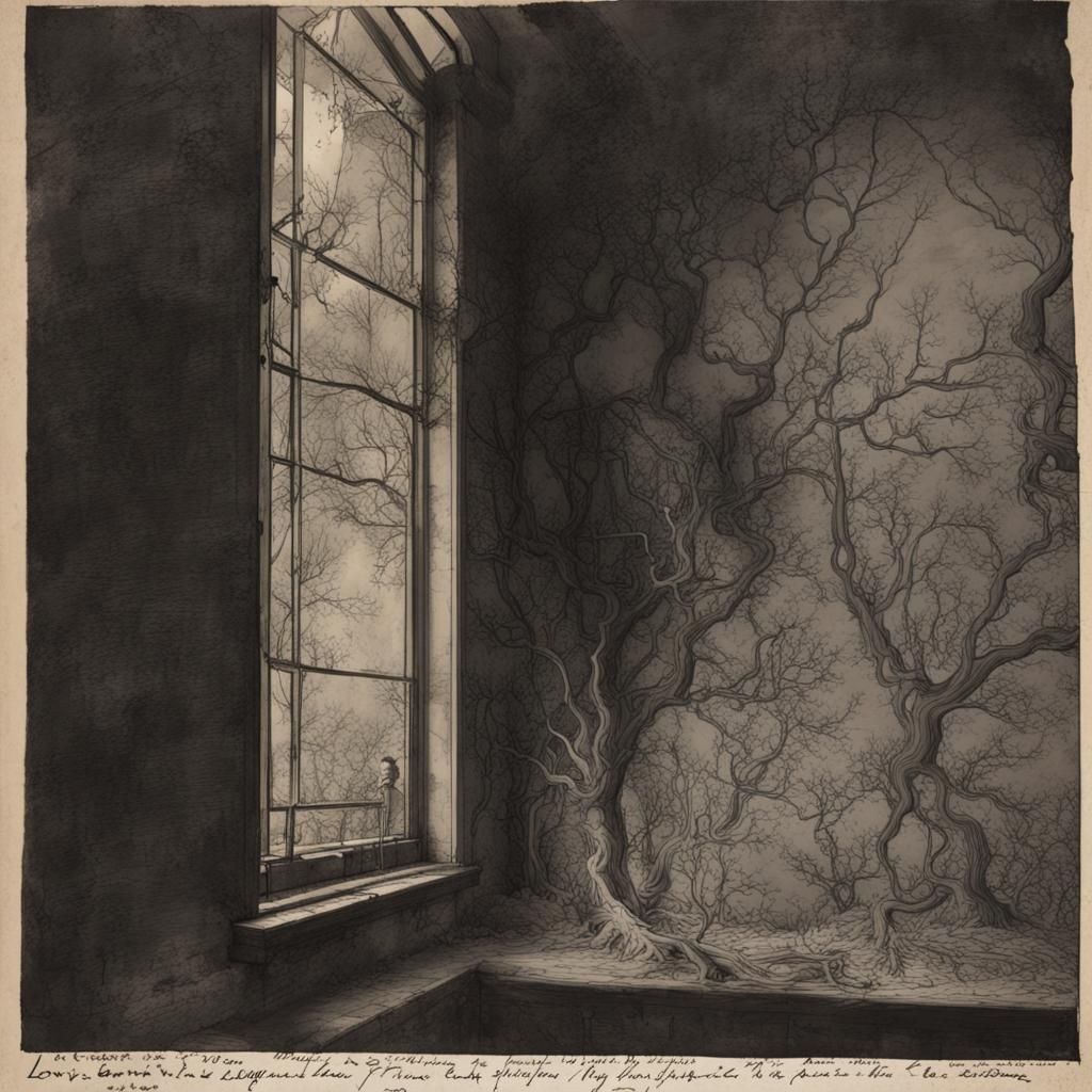 Love in the Dark: Liminal Art Deco Scene