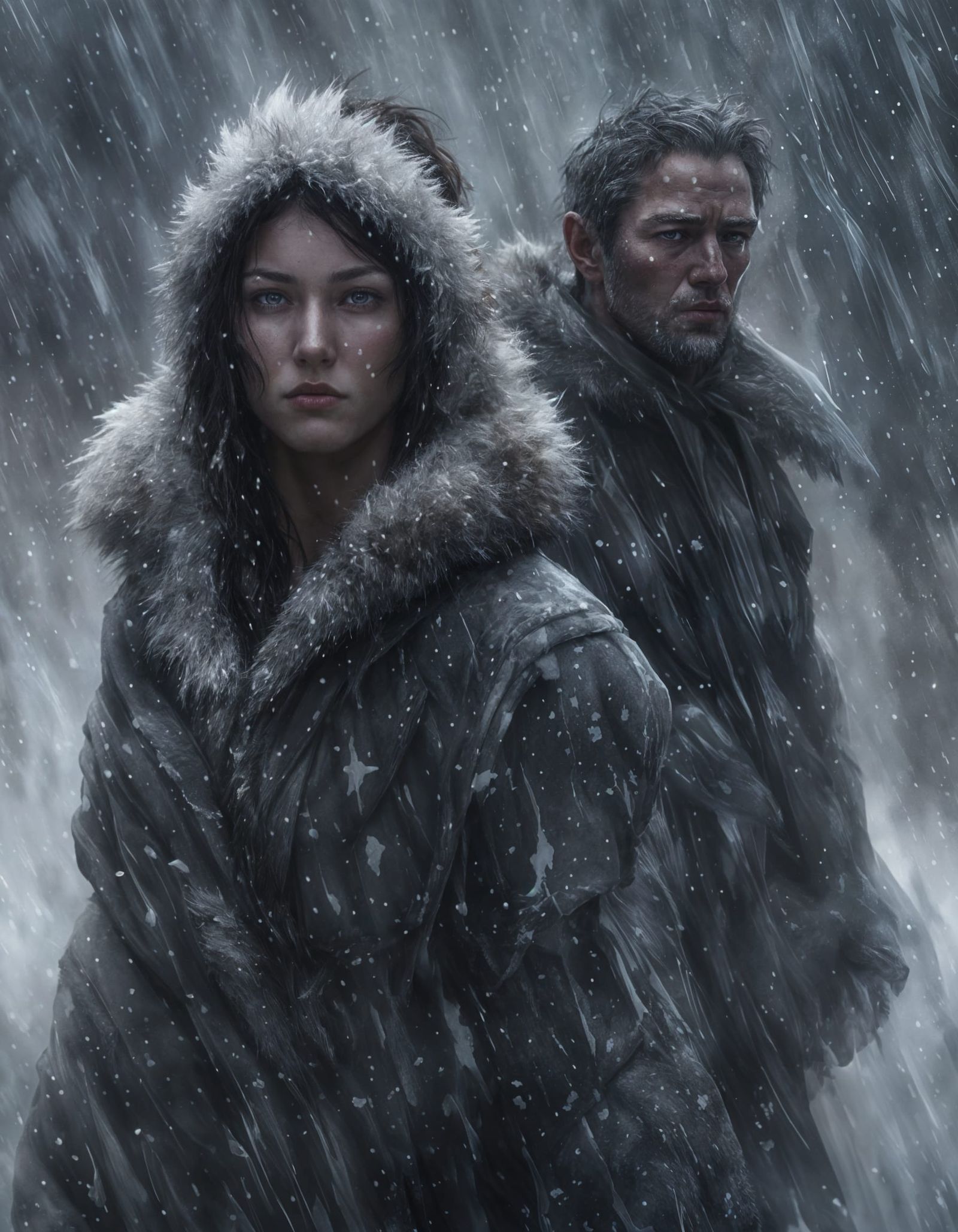 Warriors in the Fierce Winter Storm