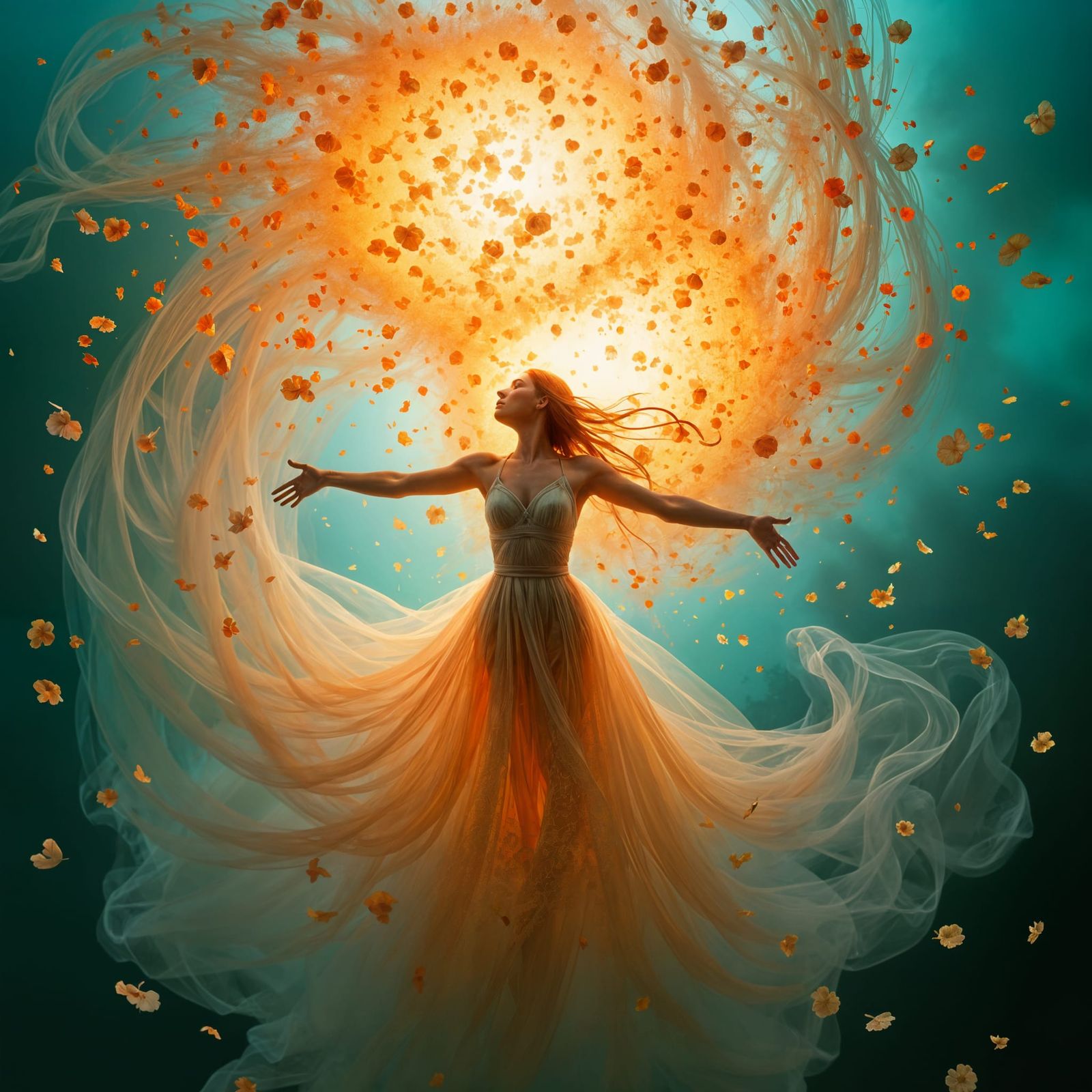 Letting Go: Dynamic Digital Concept Art