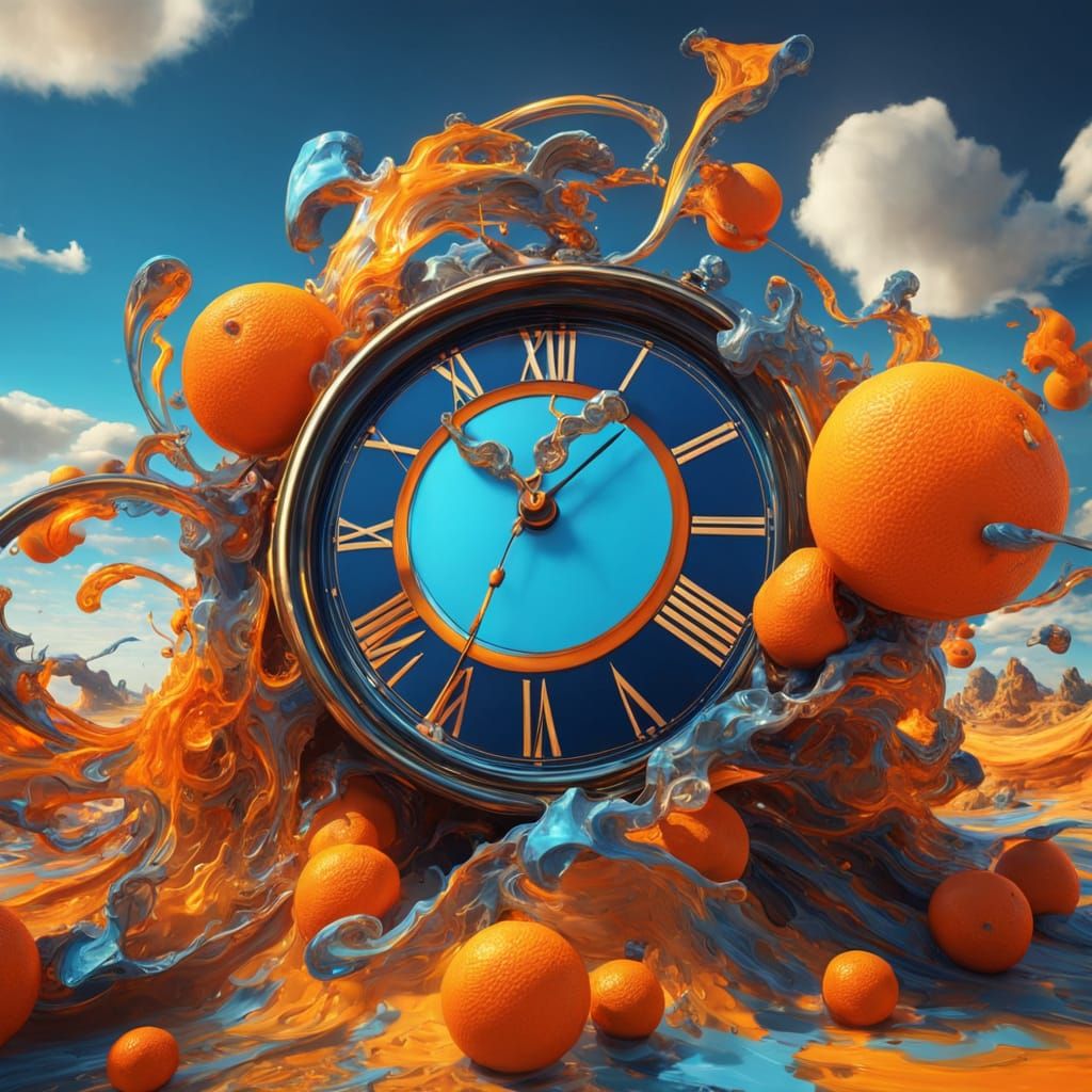 Surrealist Chaos Erupts in Dreamlike Digital Art