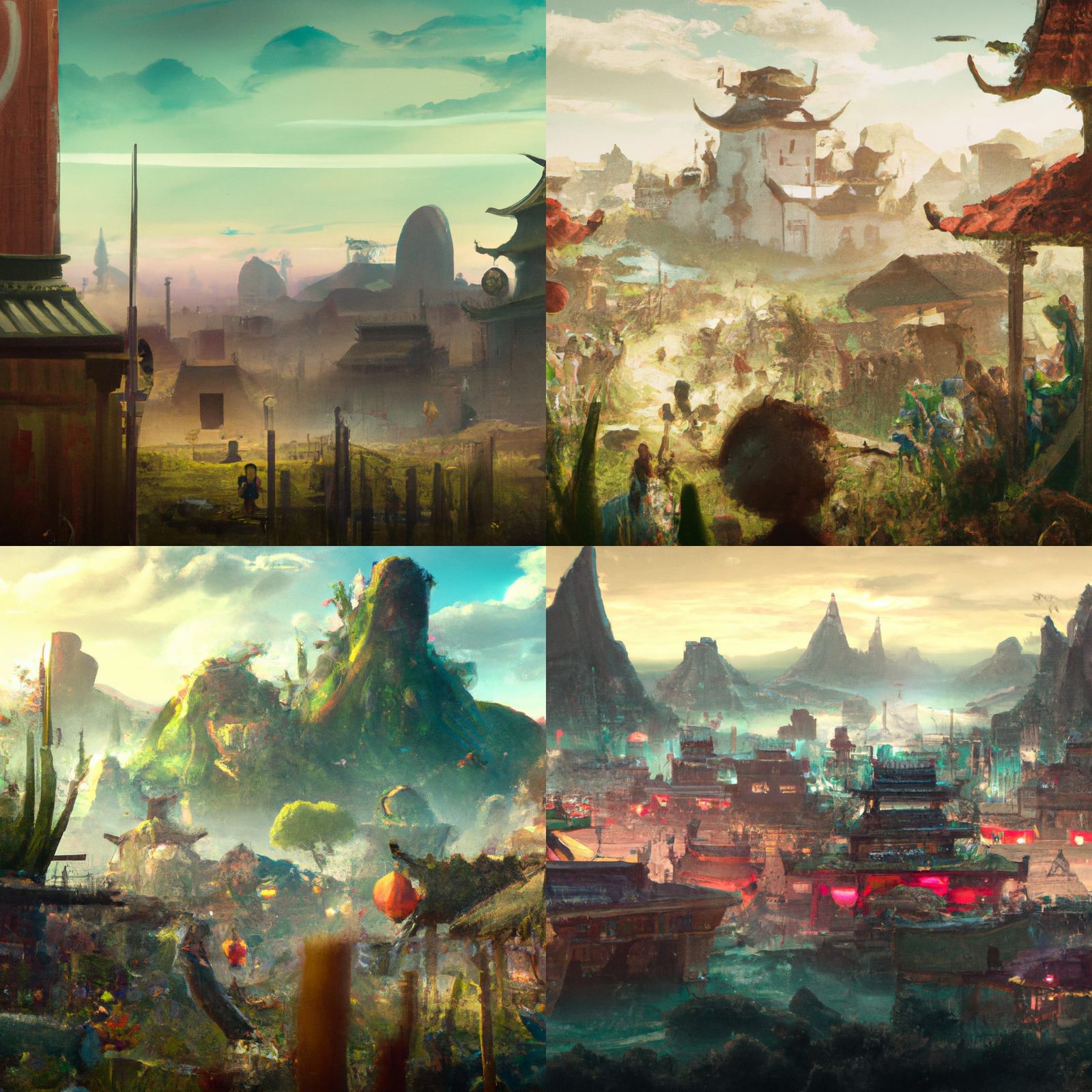 Xianxia Disney Concept Art in 8k Resolution
